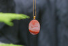 南红冰飘吊坠   镶嵌：18K金 商品缩略图0
