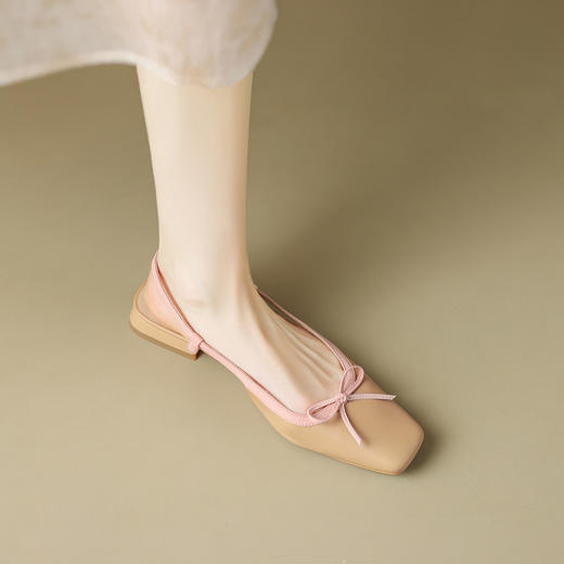 时尚优雅，里外全皮包头凉鞋XDD-6011F 商品图8