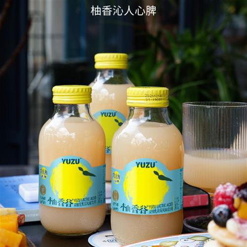 柚香谷双柚乳酸菌味饮料300ml 商品图0