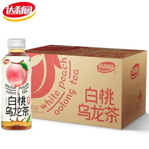 达利园果味白桃乌龙茶 500ml*15瓶/件 商品图0