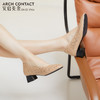 ARCHCONTACT安启美奈花纹镂空粗跟单鞋52737 商品缩略图3