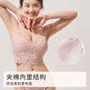 【积分兑换】奶糖派大胸显小文胸打底二合一叶漫蕾丝吊带款超薄防凸点显瘦背心（随正装拍下免运费） 商品缩略图3