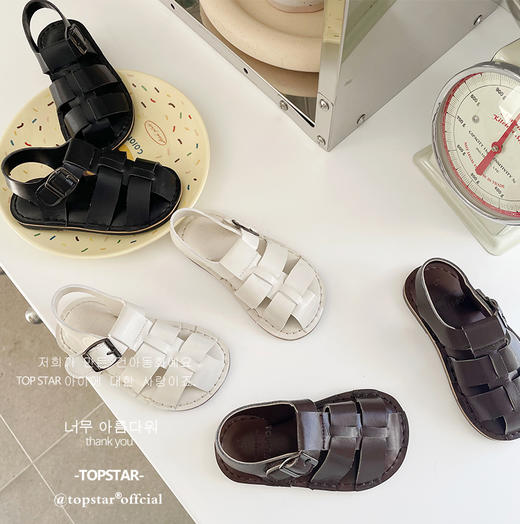 TOPSTAR夏季新款男女宝软底儿童凉鞋1702★ 商品图5