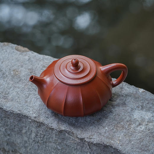 龙德堂陶艺 汤宣武制 《欣柔》原矿大红袍 240cc 库存请咨询客服 商品图1