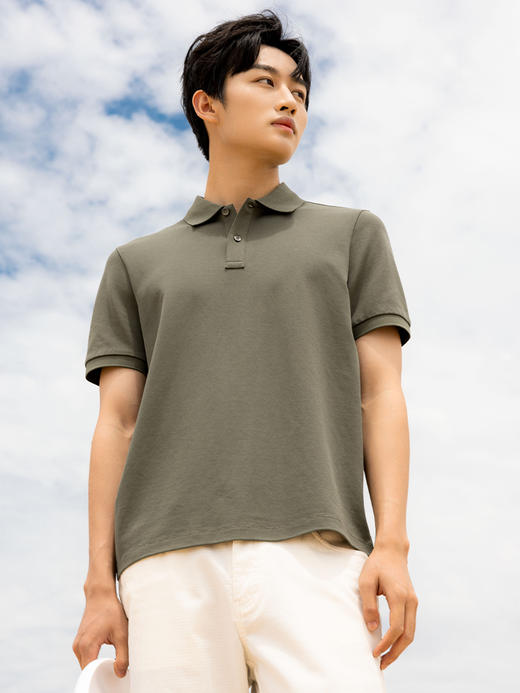 callisto深绿色液氨棉T恤 SSTSS103Y 商品图0