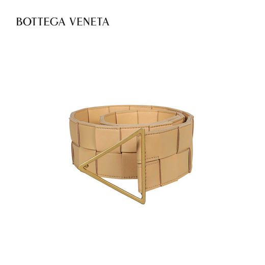 BOTTEGAVENETA宝缇嘉编制三角形针扣式腰带 商品图4
