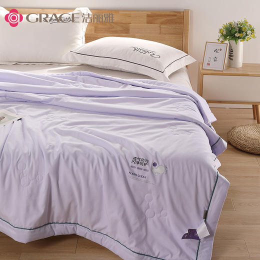 洁丽雅（grace）易去污夏被-闪净 200*230cm 商品图1