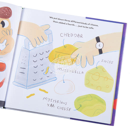 【中商原版】Pizza 比萨饼主题系列2册套装 比萨饼的故事 比萨饼上的馅料 英文原版进口图书 儿童绘本 趣味故事图画书 商品图3