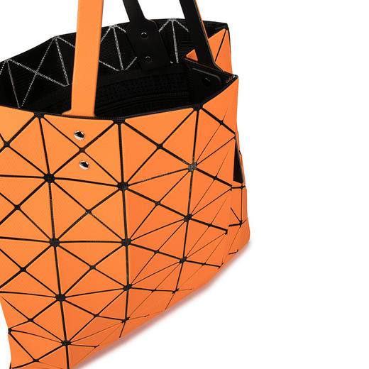 三宅一生 BAO BAO ISSEY MIYAKE 奢侈品 女士Prism系列大号橙色聚酯纤维单肩手提包 BB96 AG633 32 商品图2