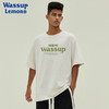 【柔软舒适 挺括有型 3件99元】Wassup 240g重磅纯棉潮流款情侣短袖（选三件加入购物车一起付款） 商品缩略图4