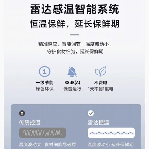 美的（Midea）冰箱 BCD-416WFGPZM(Q) 商品图8