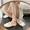 【码数偏小建议拍大一码】买1送1一脚蹬“懒人”鞋拖法式气质半拖 2023新款夏季穆勒鞋可外穿，柔软舒适易打理，鞋底防滑凉鞋 商品缩略图2