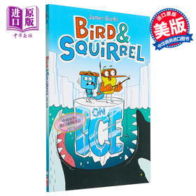 【中商原版】英文原版 进口图书Bird & Squirrel on Ice学乐小鸟和松鼠2 全彩漫画故事书儿童绘本读物章节书图像小说7-10岁