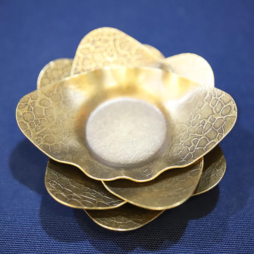 古寨春专属杯托，纯铜材质，五个一组，单拍不发货随拍下订单发货 商品图5