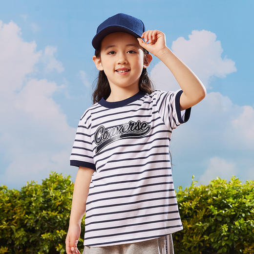 CONVERSE 夏 大童小童 短袖T恤 CNVG-TE-D950 商品图6