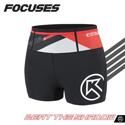 BigK 大K FOCUSES 女款三分多功能压缩裤 健身训练 高弹打底 商品图0