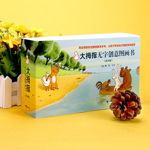 大拇指无字创意图画书 共8册 3-6岁 比亚蒂斯·洛迪格 著 儿童绘本 商品图0