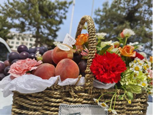 平安喜乐水果花篮 商品图1