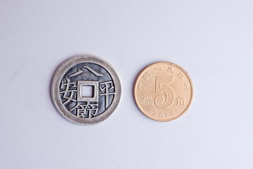 矩德泉坊 纯银手作   四时吉庆八节平安（2.4厘米版）649 商品图6