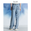 Laurel劳芮 宽松直筒修身显瘦垂感牛仔裤LWL342K07300 商品缩略图3