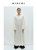 HIDEMI度假系列极简一字领天丝棉可拆卸腰带式连衣裙 商品缩略图5