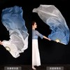 水墨古典舞长绸扇中国风加长灰蓝长绸扇渐变仿真丝古风舞蹈 商品缩略图0