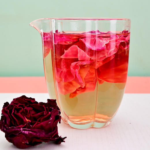 云南【墨红玫瑰 16g/罐】冻干锁鲜 重瓣红玫瑰  原生原色，清香馥郁 商品图2