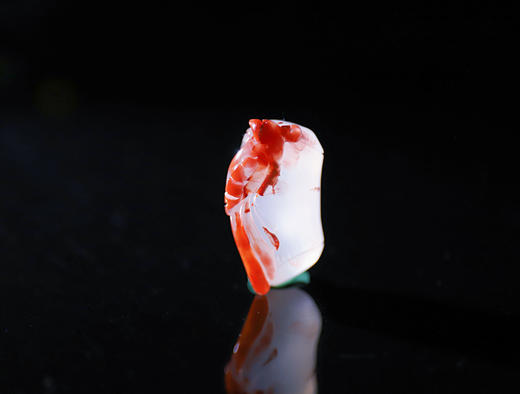 南红冰飘【竹报平安】吊坠  配精美挂绳 商品图5