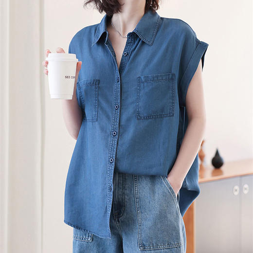 裁缝学苑AQ181 轻熟小众短袖法式衬衫纸样衬衣无袖上衣女打版裁剪 商品图3