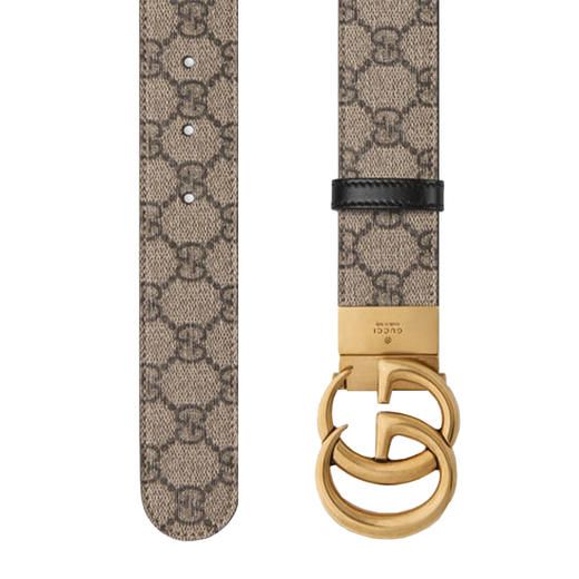 GUCCI 男士乌木色皮革腰带 659416-92TIC-9769 商品图3