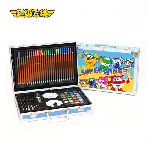 超级飞侠 马卡龙色系软性蜡笔套装MP-WJ005儿童绘画套装 商品图0