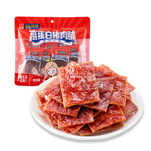 【休闲食品】100g高蛋白猪肉脯原味麻辣味袋装 商品图3