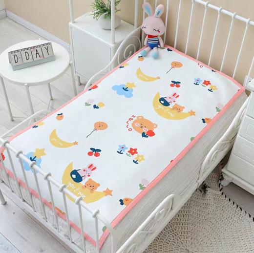 母婴用品-竹纤维凉席宝宝a类夏季床垫 商品图1