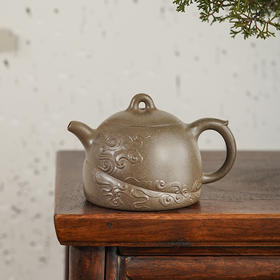 龙德堂陶艺 汤宣武制 《瑞云系列之四大美人·玉关上马啼红颜》原矿青段 280cc 库存请咨询客服