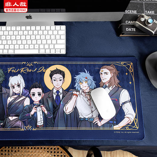 《非人哉官方店》非人盛典鼠标垫卡通动漫原创键盘垫子护腕防滑桌垫 商品图10