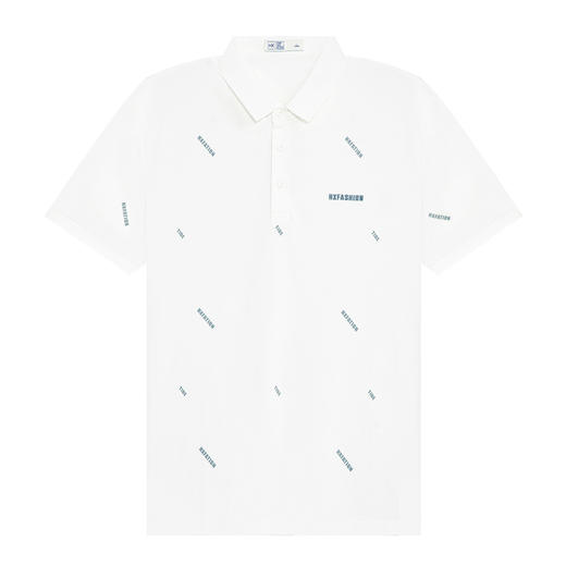 【断码清仓】HX 夏季翻领短袖T恤S102320508101POLO杉 商品图2