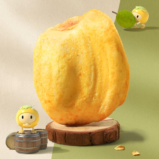 【南国食品】 菠萝蜜干脆片 250g/袋*2 商品图3