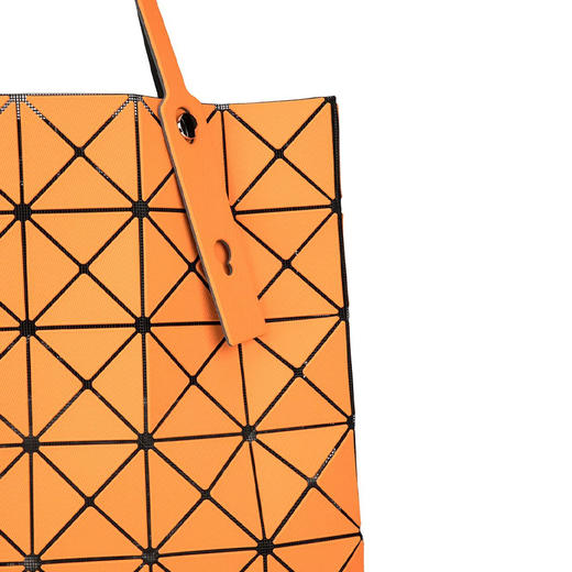 三宅一生 BAO BAO ISSEY MIYAKE 奢侈品 女士Prism系列大号橙色聚酯纤维单肩手提包 BB96 AG633 32 商品图3
