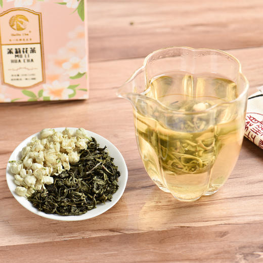 【茉莉绿茶  3g*10袋/盒】  花清新， 茶香浓 商品图4