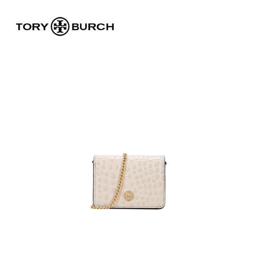 汤丽柏琦TORYBURCH女士卵石白色单肩斜挎包74914252 商品图0