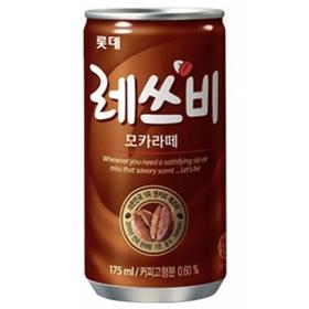 乐天letsbe摩卡拿铁175ml롯데 레쓰비 모카라떼