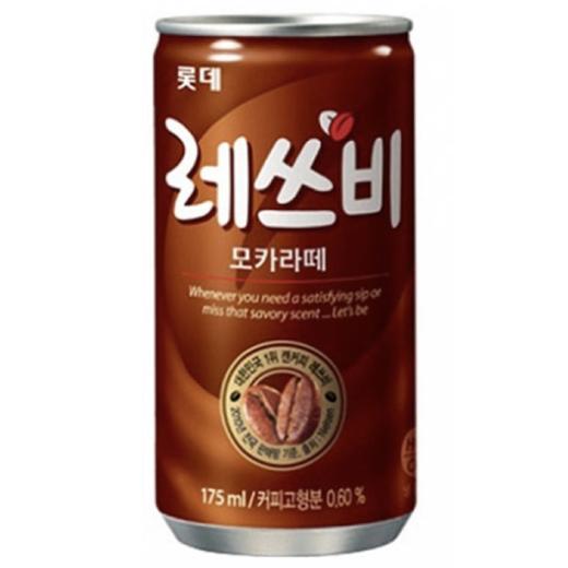 乐天letsbe摩卡拿铁175ml롯데 레쓰비 모카라떼 商品图0