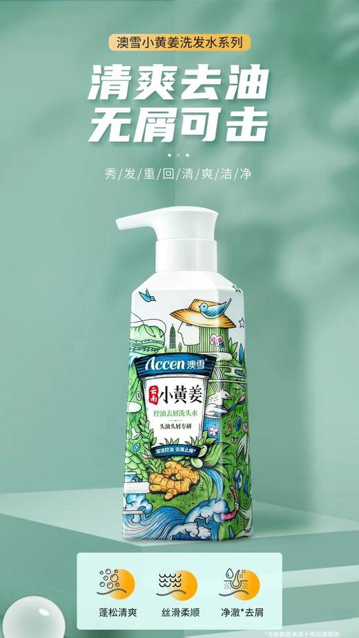 澳雪小黄姜控油去屑洗发水 商品图9