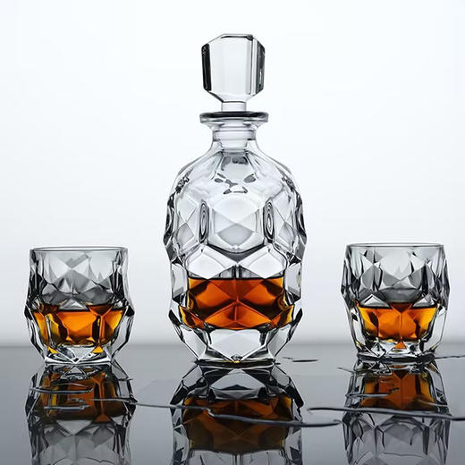 捷克进口BOHEMIA 波西米亚水晶玻璃 洋酒杯酒樽酒具套装家用轻奢 商品图2