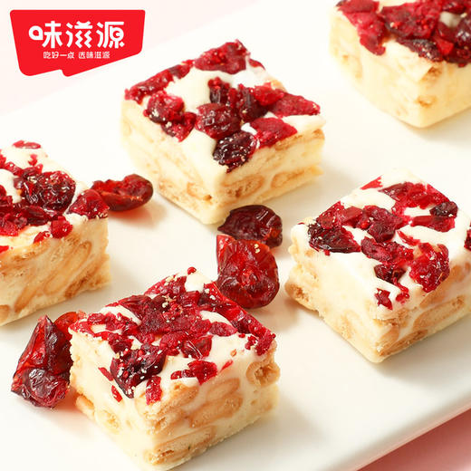 味滋源雪花酥500g 牛轧奶芙网红零食办公室休闲糕点心 商品图2