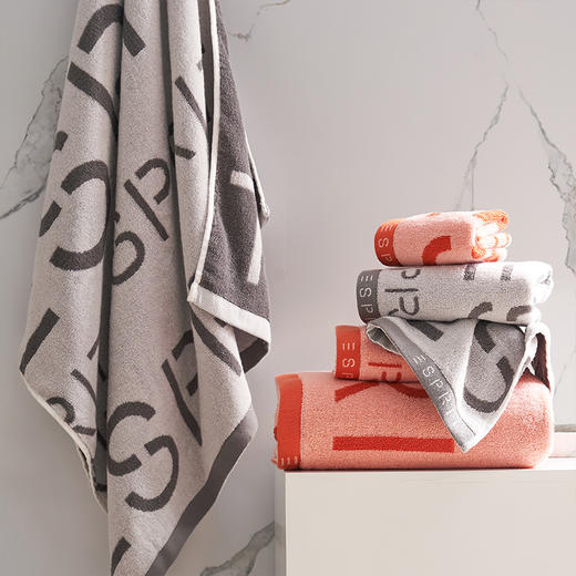 罗莱生活旗下品牌  ESPRIT/埃斯普利特  100%棉  毛巾方巾浴巾套装   新疆长绒棉  缎档工艺 居家好物 商品图0