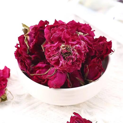 严选    玫瑰花茶 重瓣红玫瑰花瓣 商品图1