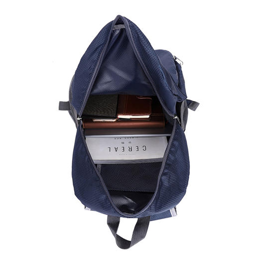 【自营】PLOVER香港啄木鸟可折叠双肩背包GD3612-L 深蓝色 商品图5