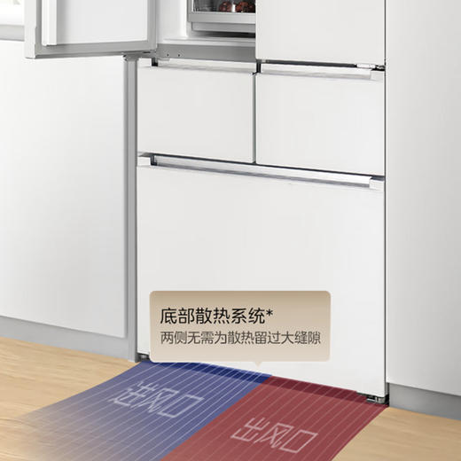 美的（Midea）冰箱 BCD-424WFPZM(E) 商品图7