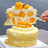 芒果千层蛋糕-4英寸 商品缩略图0